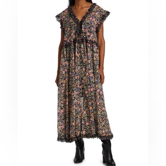 Free People Dresses & Skirts - NWOT Free People Milania Floral Maxi Dress size S